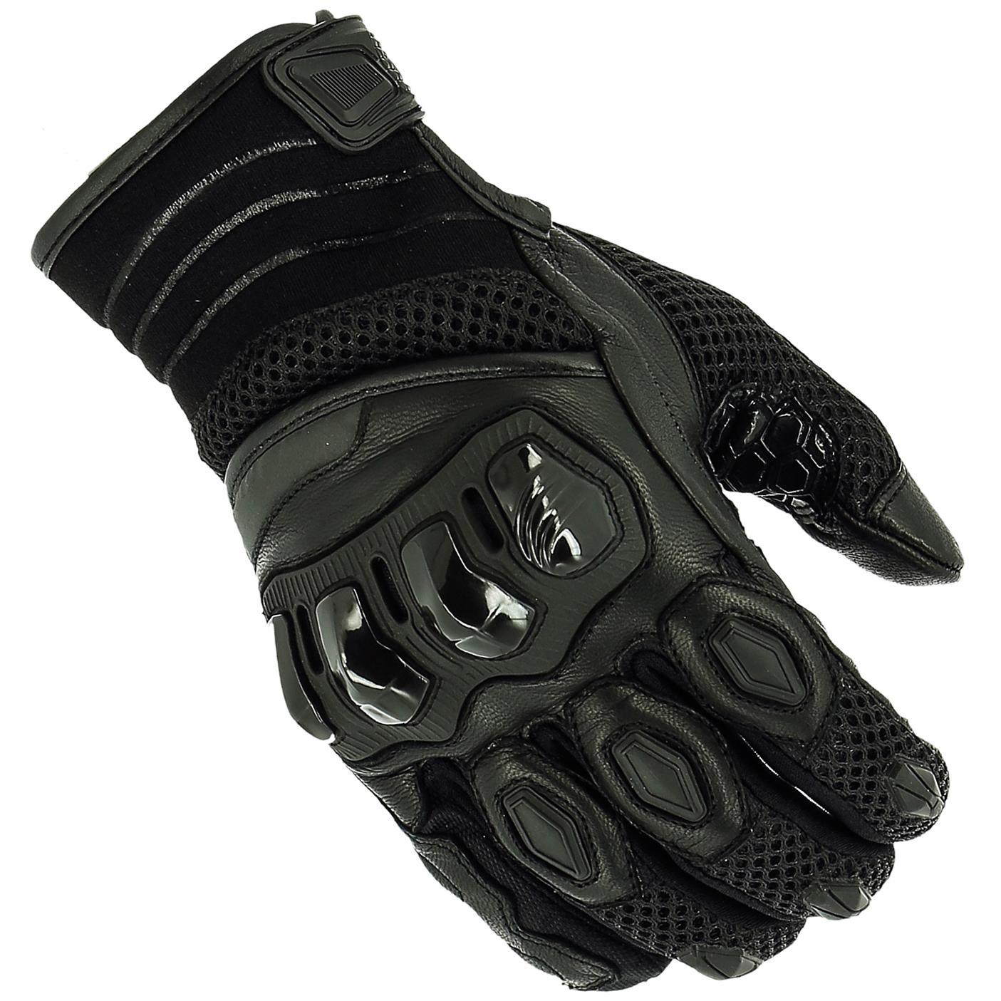 Richa Turbo Short Summer Motorcycle Gloves XXL Black