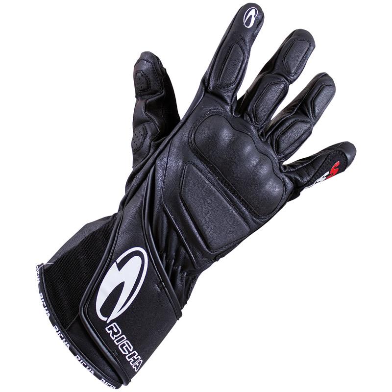 Richa Black Wss Motorcycle Gloves L