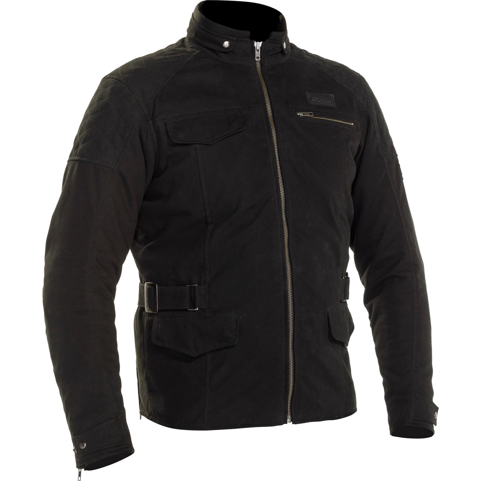 Richa Galvestone Long Motorcycle Jacket M Black