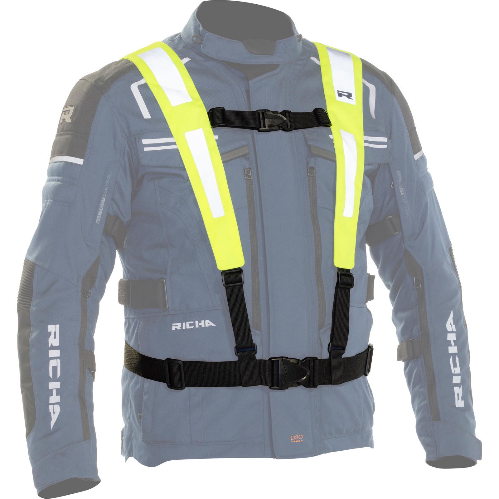 Richa Safety Belt Motorcycle Vest 4XL Fluo