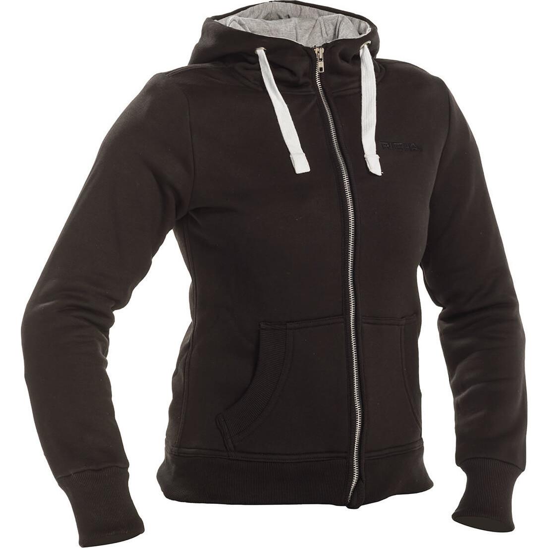 Richa Titan Ladies Motorcycle Hoodie XS Black