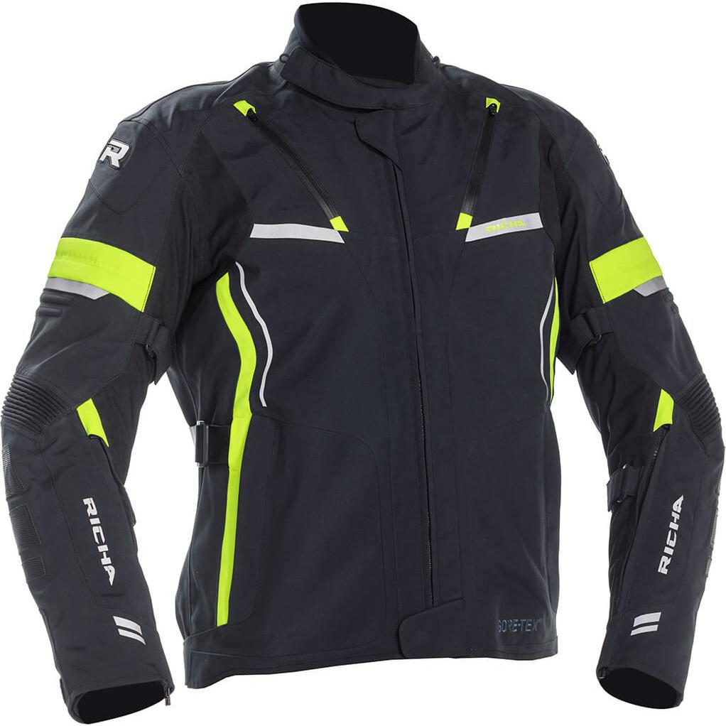 Richa Arc Gore-Tex Motorcycle Jacket XXL Black Fluo