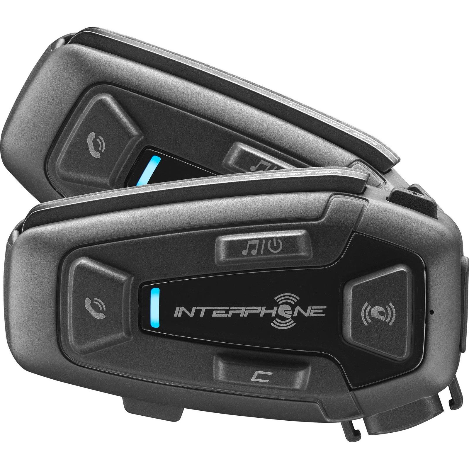 Interphone U-Com 8R Bluetooth Intercom System Twin Pack (For 2 Helmets)