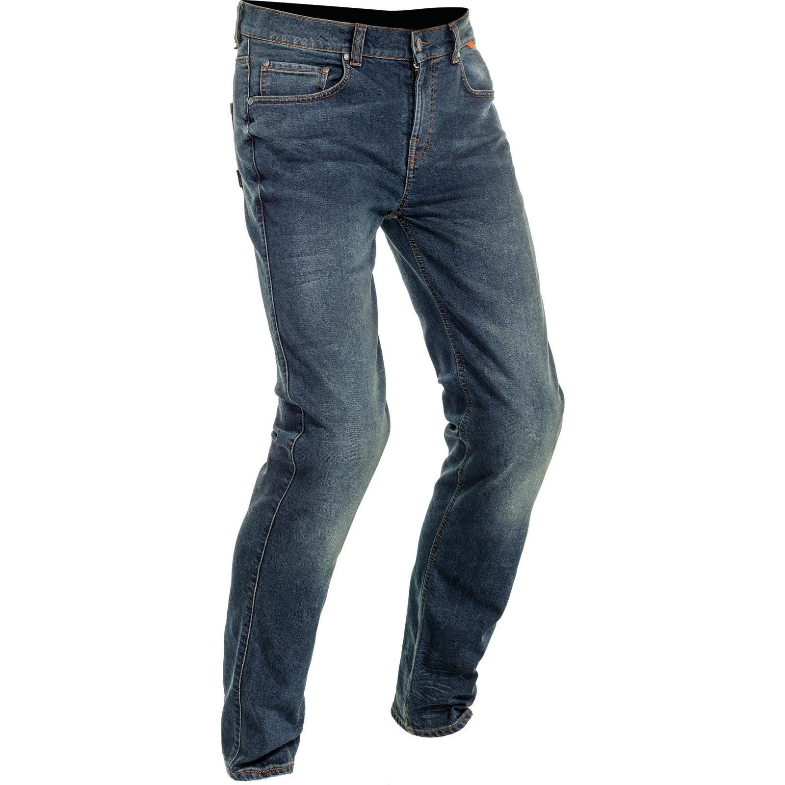 Richa Men's Blue Trojan Motorcycle Jeans 30 Standard