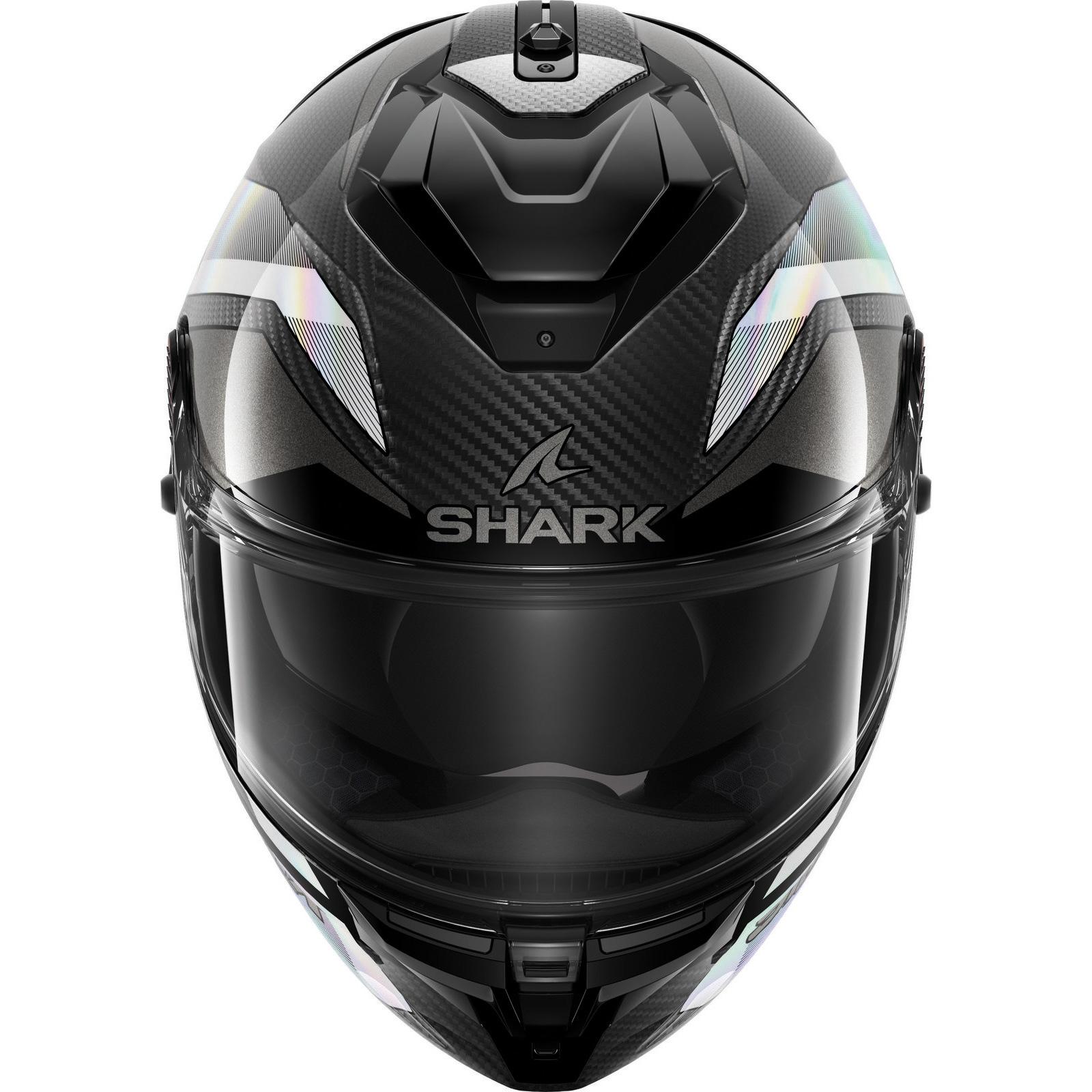 Shark Spartan GT Pro Carbon Ritmo Motorcycle Helmet XL Carbon Black Anthracite (DAI) image 2