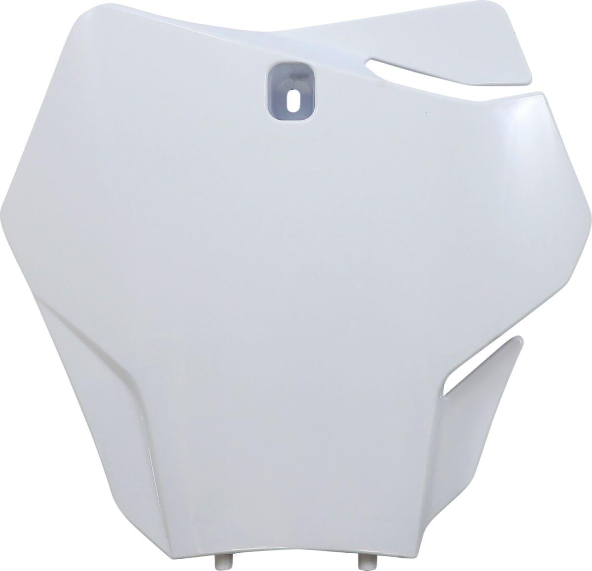 Ufo White Gg07130#041 - Front Number Board For Gas Gas Ex 250 2022-2023