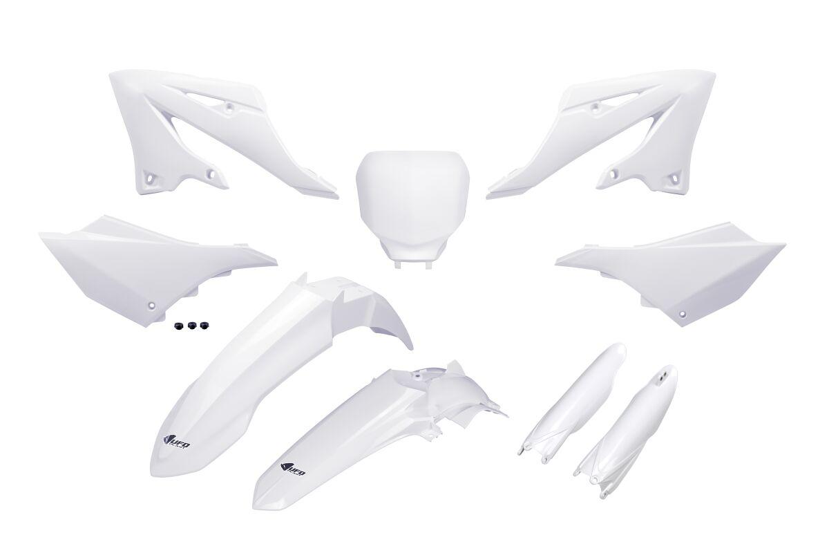 Ufo White Yakit335f@046 - Plastics Kit For Yamaha For Yamaha Yz125 2022-2026