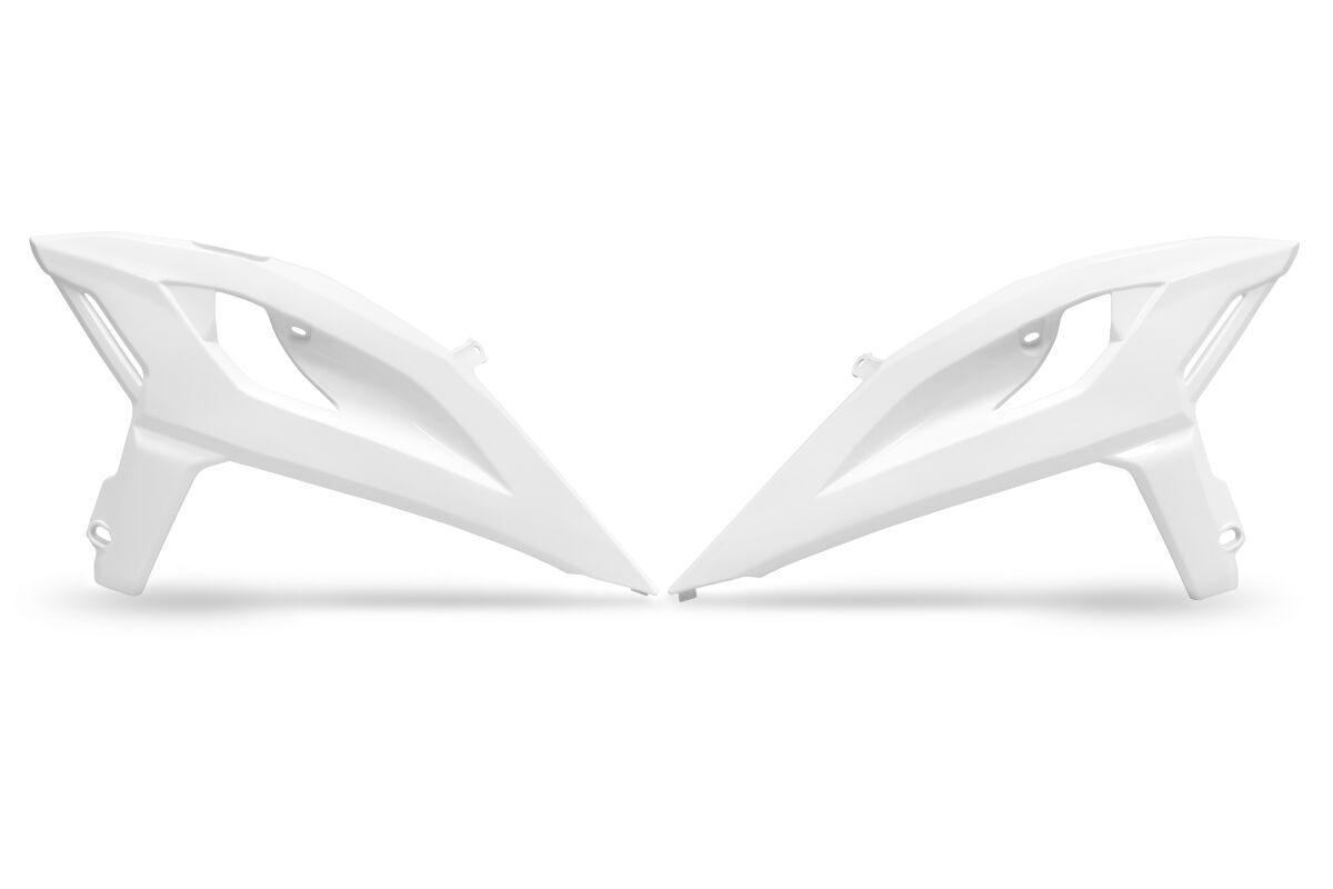 BE02008#043 - UFO Radiator Scoops For Beta RR 250 2025-2026 - White