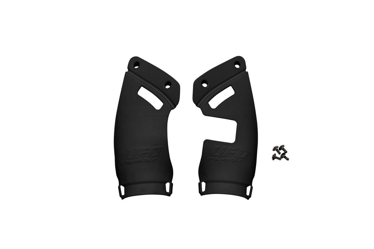 HO05622#001 - UFO Front Number Board Extenders For Honda CRF250R 2022-2026 - Black
