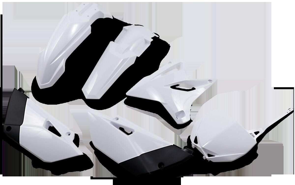 Ufo Black/White Yakit320-046 - Plastics Kit For Yamaha Yz85 2015-2017