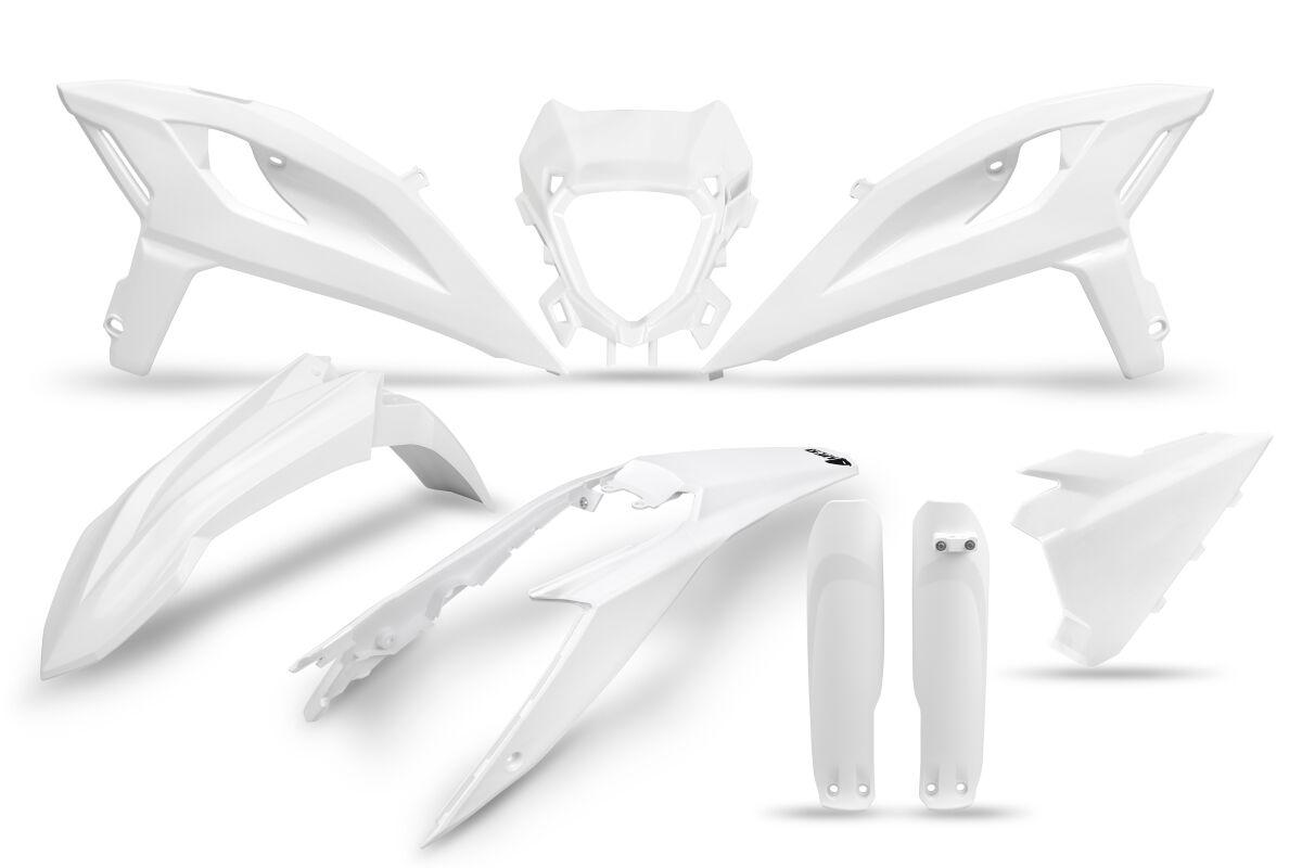 BEKIT802F@043 - UFO Full Plastics Kit For Beta For Beta RR 250 2025-2026 - White