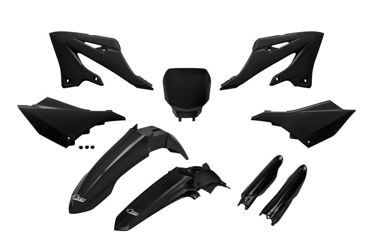 YAKIT335F@001 - UFO Plastics Kit for Yamaha For Yamaha YZ125 2022-2026 - Black