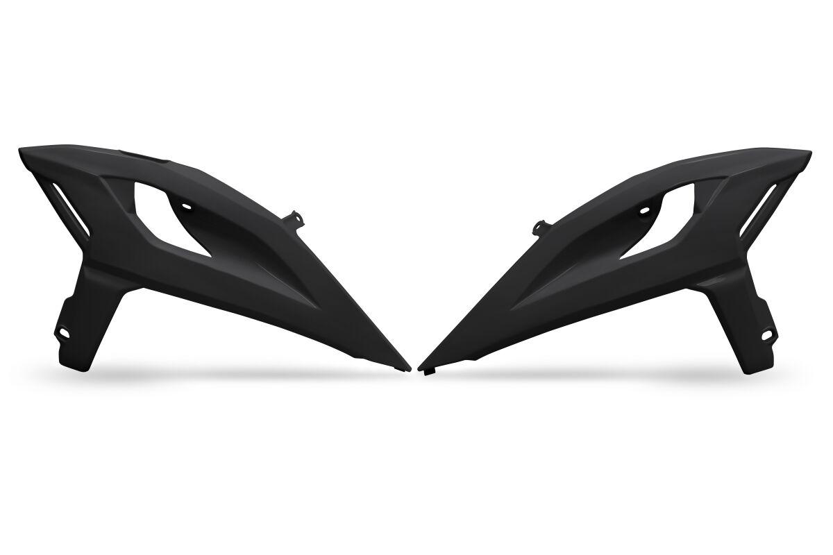 BE02008#001 - UFO Radiator Scoops For Beta RR 250 2025-2026 - Black