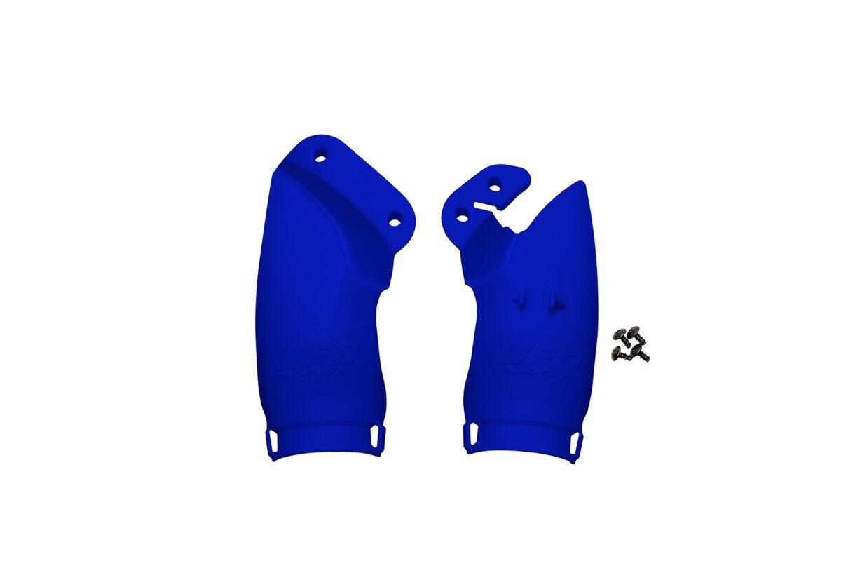 YA05803#089 - UFO Front Number Board Extenders For Yamaha YZF250 2024-2026 - Blue
