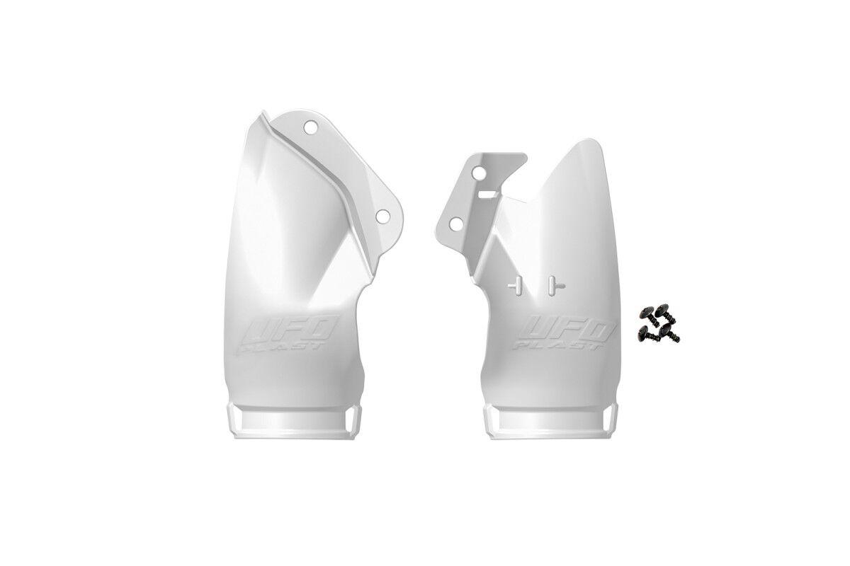 YA05808#046 - UFO Front Number Board Extenders For Yamaha YZF450 2026 - White