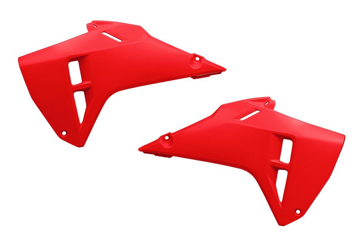 Ufo Red Ho05619#070 - Radiator Scoops For Honda For Honda Crf250f 2023-2024