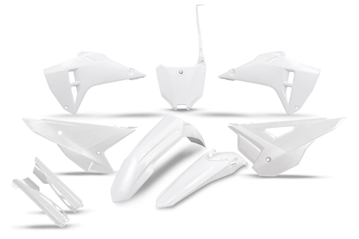 Ufo White Hokit128f@041 - Restyle Full Plastics Kit For Honda Crf250f 2023-2024
