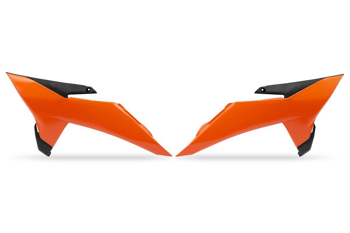 Ufo Orange Kt05030#127 - Radiator Scoops For Ktm Sx85 2025-2026