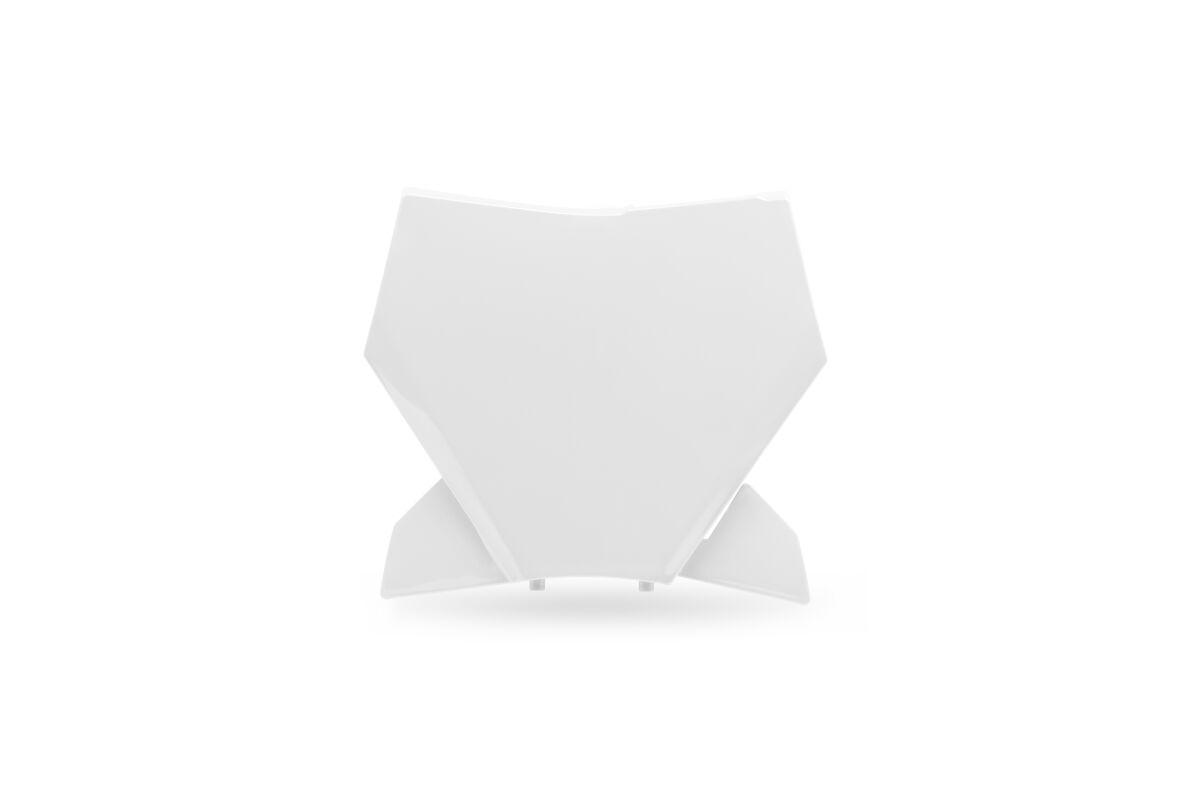 Ufo White Kt05029#042 - Front Number Board For Ktm Sx85 2025-2026