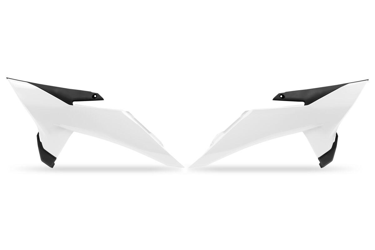 Ufo White Kt05030#042 - Radiator Scoops For Ktm Sx85 2025-2026