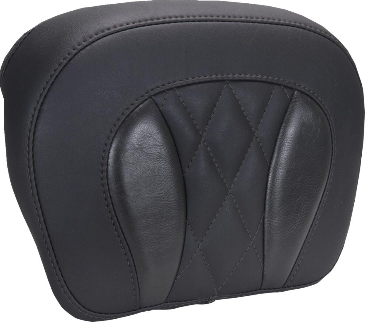88440 - Mustang Chopped Tour Pack Sissy Bar Pad For Harley Davidson FLHX 1923 2024-2026 - Black