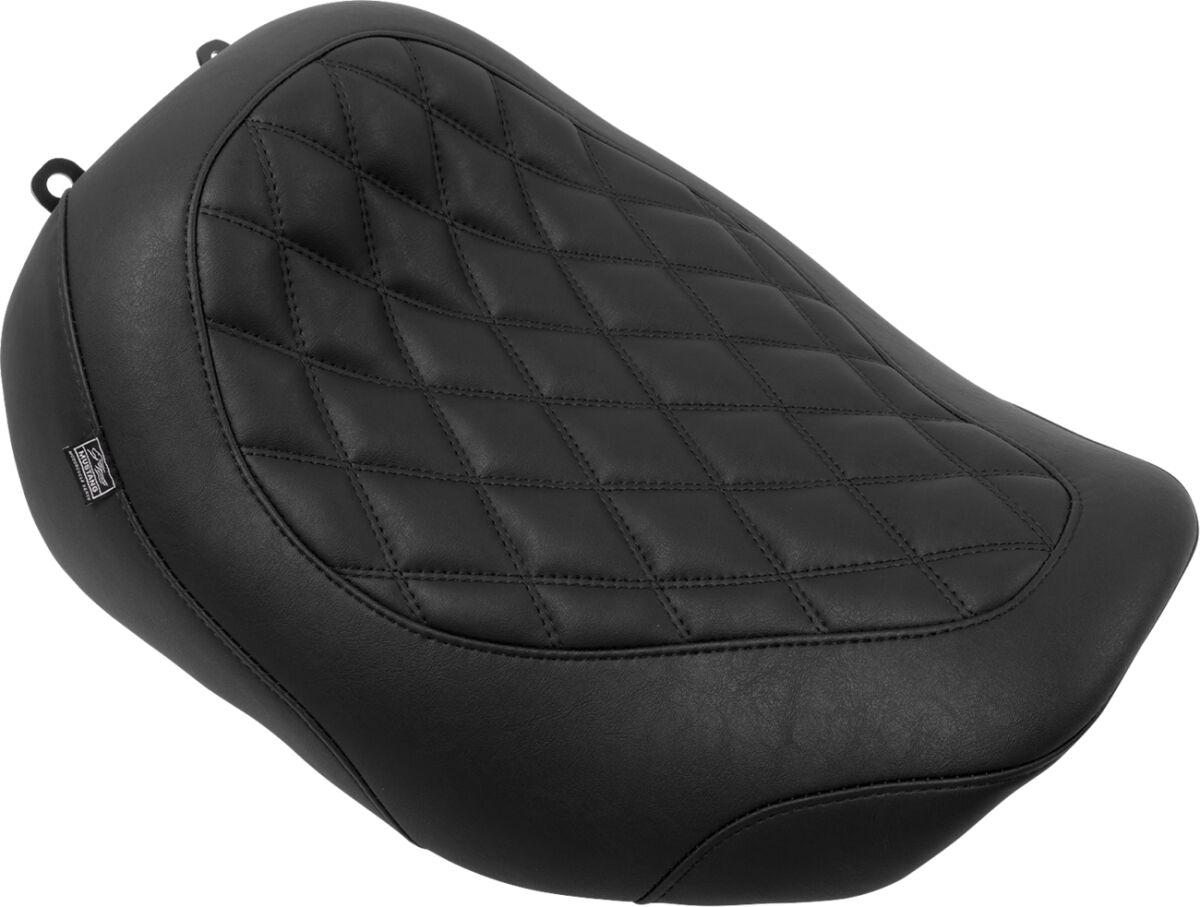 88503 - Mustang Wide Tripper Solo Seat For Harley Davidson FLHX 1923 2024-2026 - Black