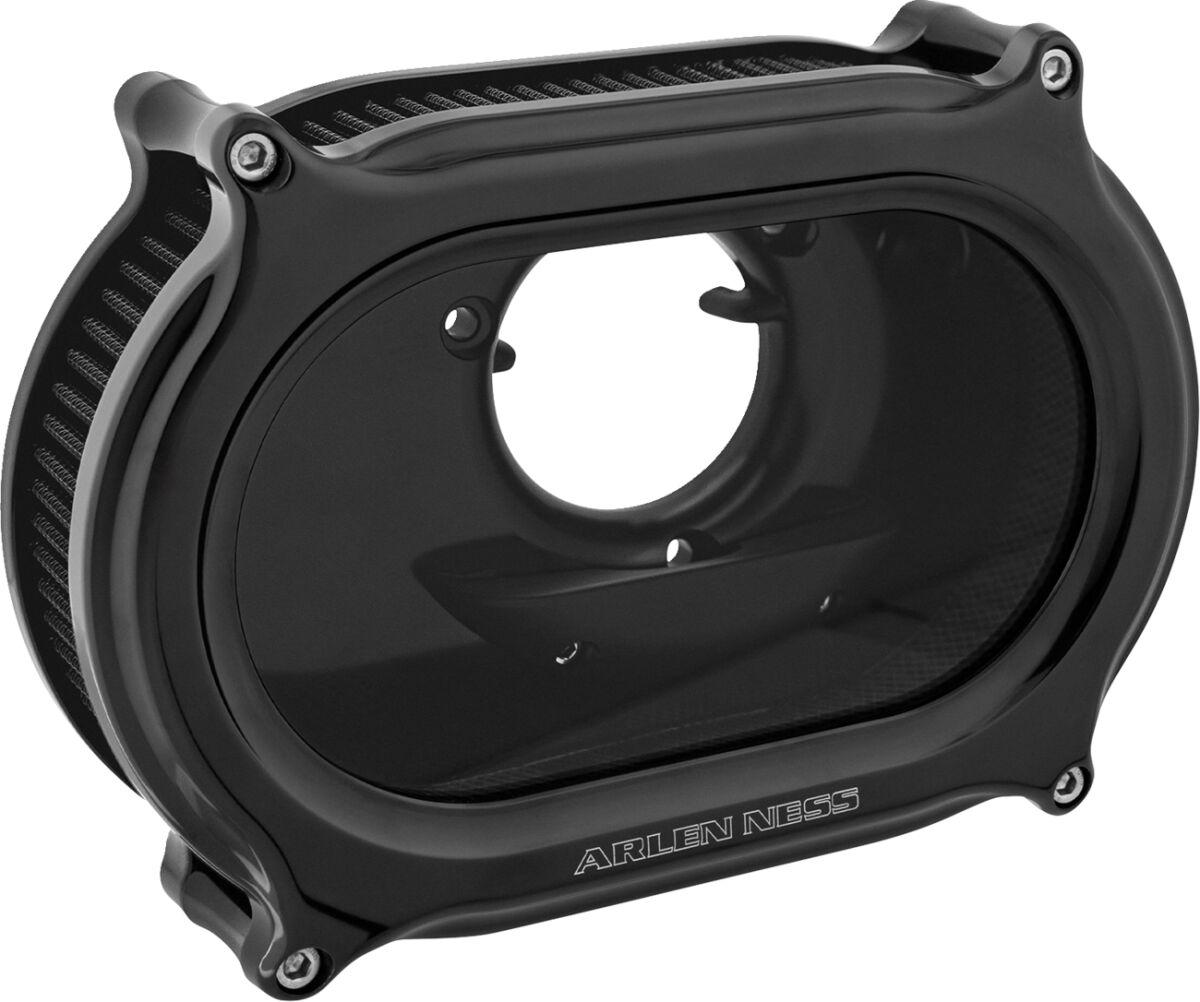 600-256 - Arlen Ness Stage 2 Method Air Cleaner Kit For Harley Davidson FLD 1690 2012-2013 - All Black