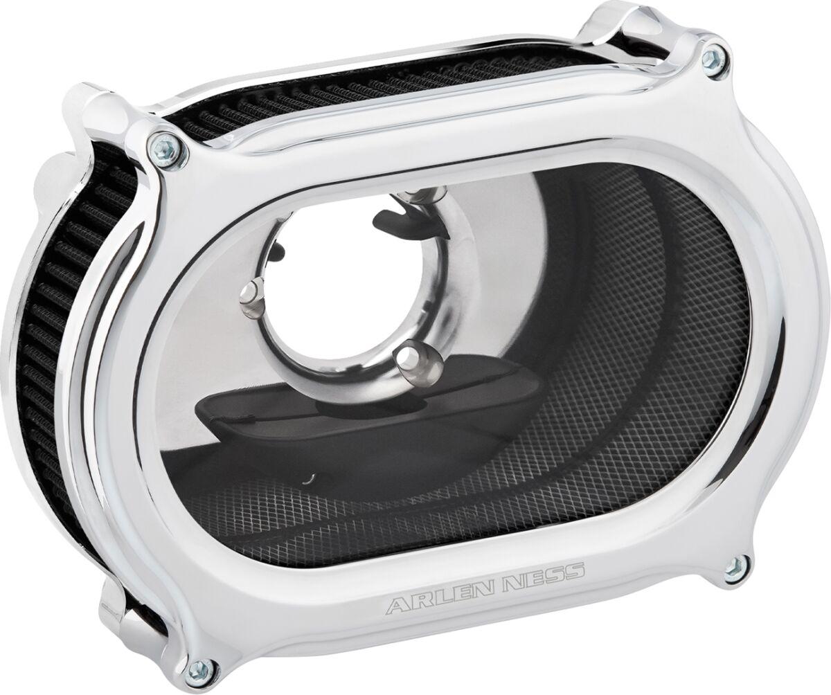 600-251 - Arlen Ness Stage 2 Method Air Cleaner Kit For Harley Davidson FLHR 1584 2008 - Chrome