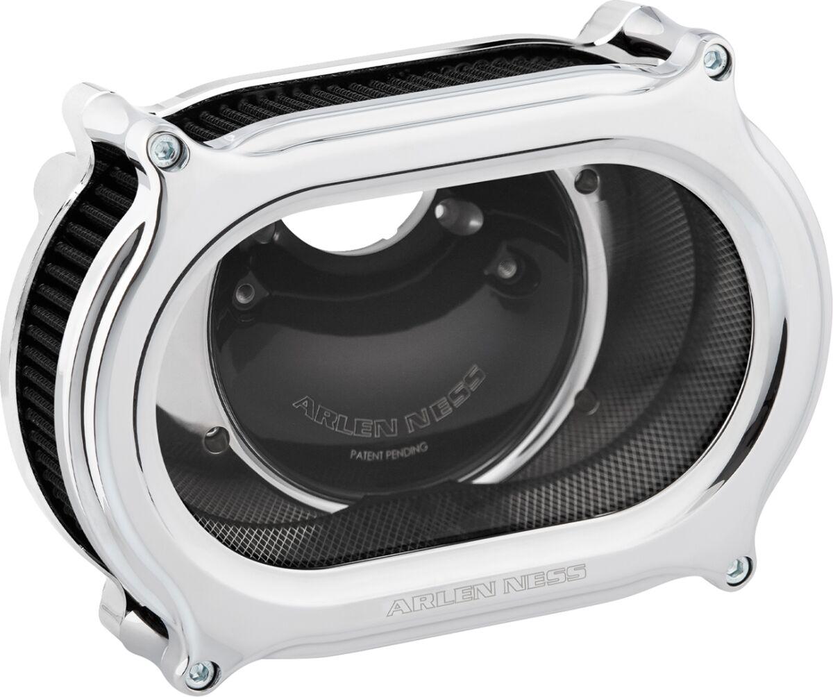 600-213 - Arlen Ness Stage 2 Method Air Cleaner Kit For Harley Davidson FLHX 1923 2024-2026 - Chrome