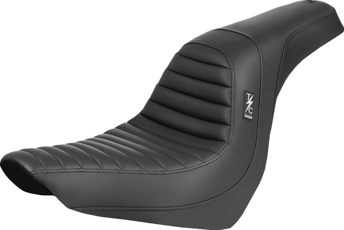 TS81829T - Saddlemen Thrashin Pro Series Tuck-n-Roll Seat For Harley Davidson FLSB 1750 2018-2021 - Black