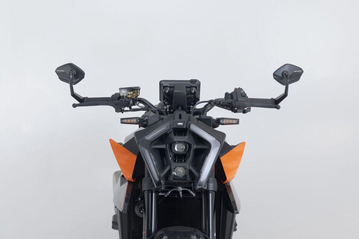 MIR.04.641.10000 - SW Motech Bar end Mirrors For KTM Duke 790 2018-2024 - Black