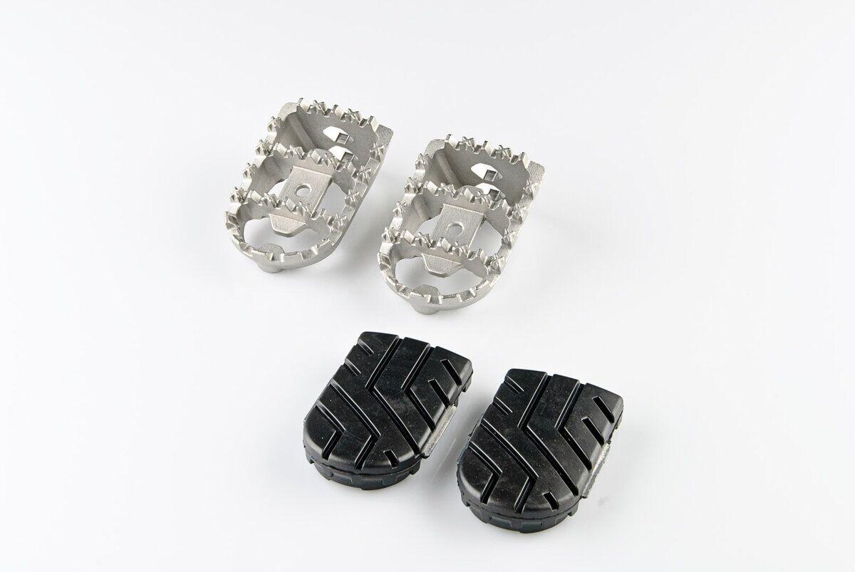 FRS.07.011.11000/S - SW Motech Evolution Footpegs For BMW R 1300 GS ABS 2024-2026 - Silver