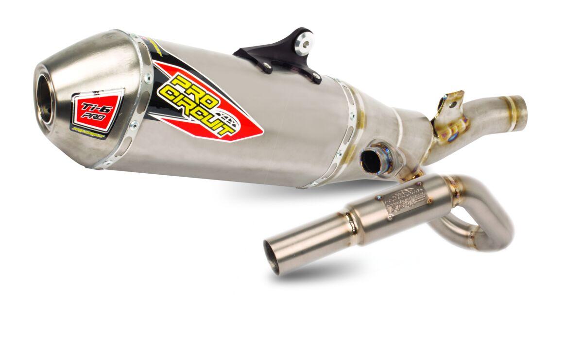0322545BC - Pro Circuit TI-6 Pro BC Full Titanium Exhaust System For Kawasaki KX450 2024-2026