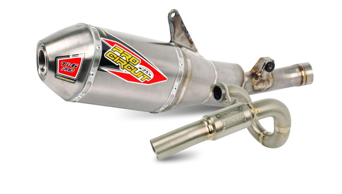 0312525BC - Pro Circuit TI-6 Pro BC Full Titanium Exhaust System For Honda CRF250R 2022-2026