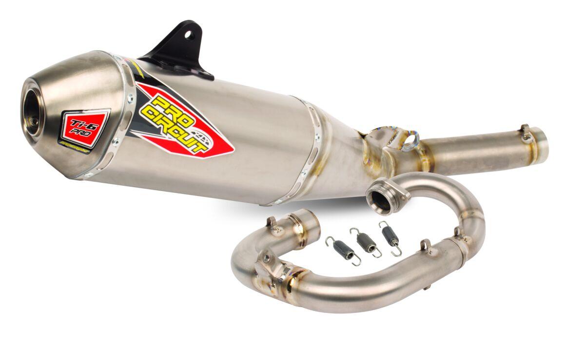 0332525BC - Pro Circuit TI-6 Pro BC Full Titanium Exhaust System For Yamaha YZF250 2019-2026
