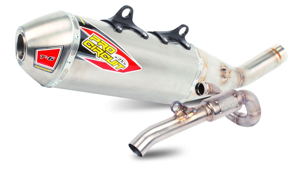 01122525H - Pro Circuit T-6 BC Full Stainless Steel & Titanium Exhaust System For Triumph TF 250-C 2026