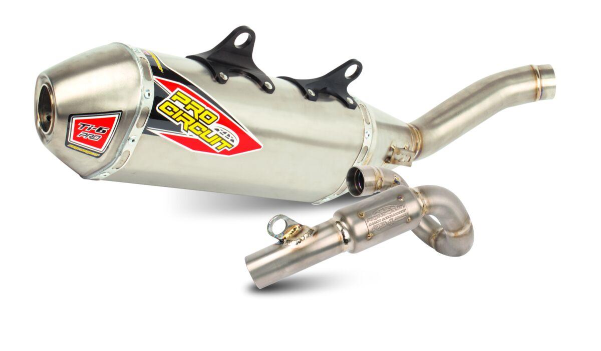 0352545BC - Pro Circuit TI-6 Pro Titanium Full Exhaust System For KTM SXF450 2023-2026