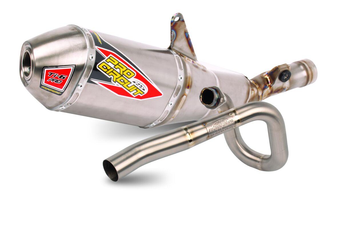 0312545BC - Pro Circuit TI-6 Pro BC Full Titanium Exhaust System For Honda CRF450R 2021-2026