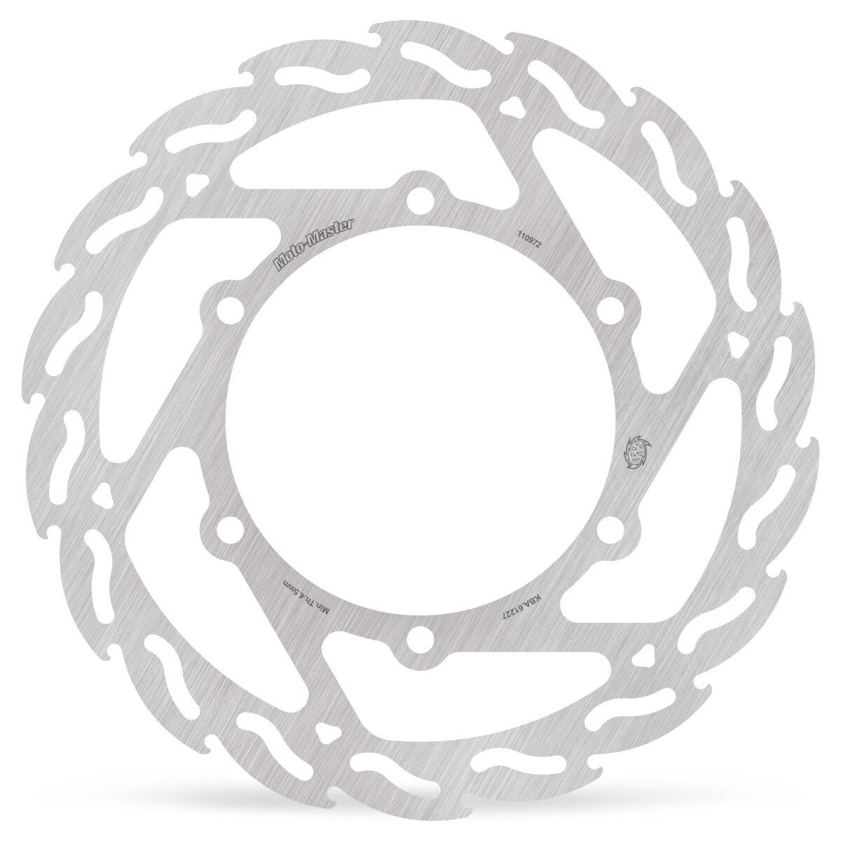 Moto Master Silver 110972 - Flame Series Brake Disc For Husqvarna Svartpilen 125 2024-2025 Front