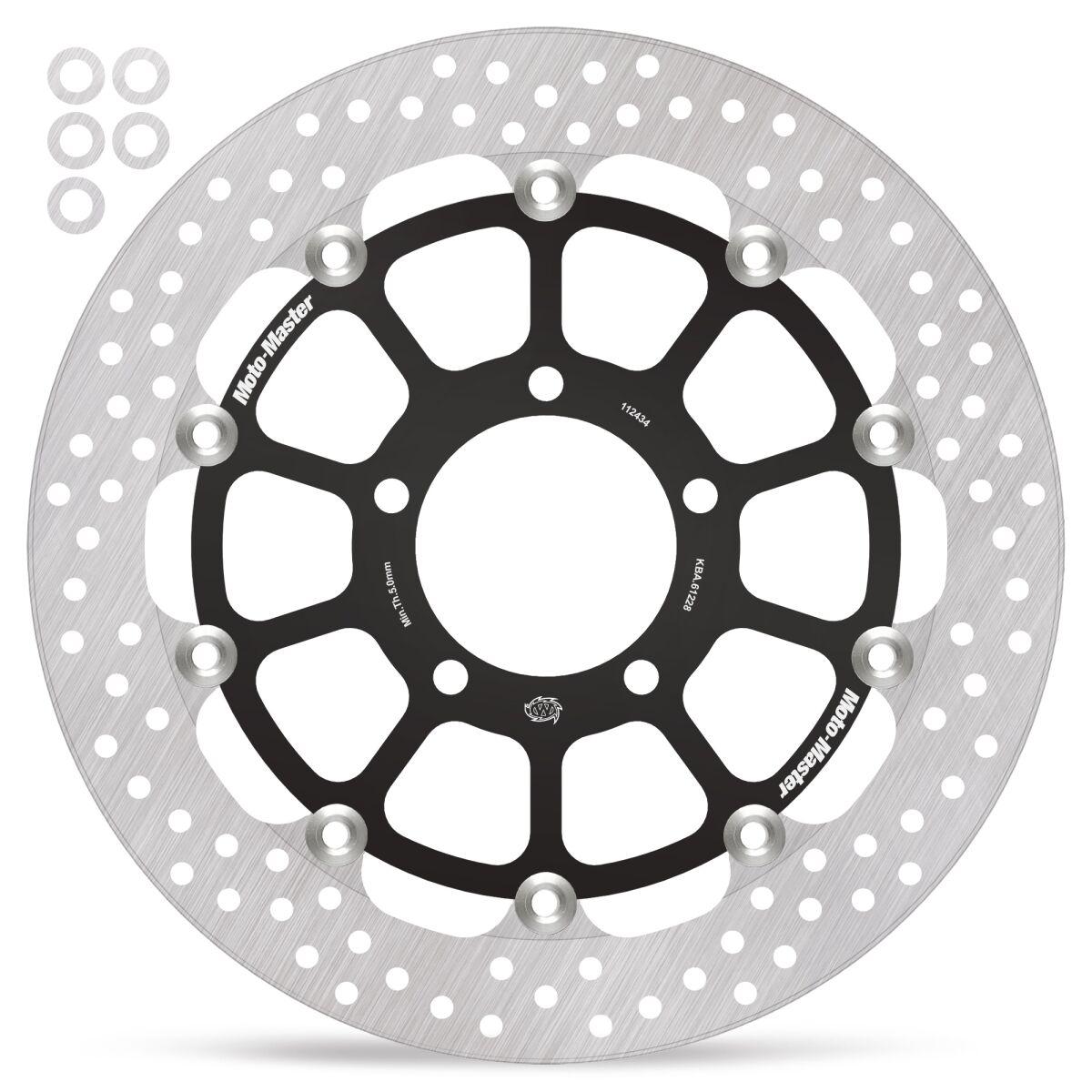 112434 - Moto Master Halo Series Floating Brake Disc For Kawasaki Z H2 1000 ABS SE 2020-2025 Front