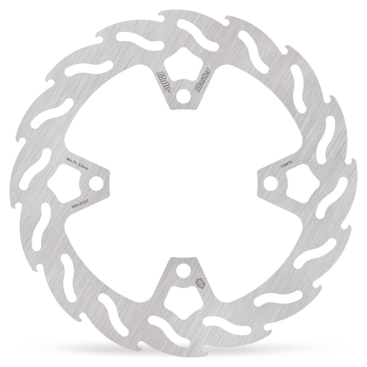 110979 - Moto Master Flame Fixed Brake Disc For Kawasaki KLZ 1100 2025 Rear