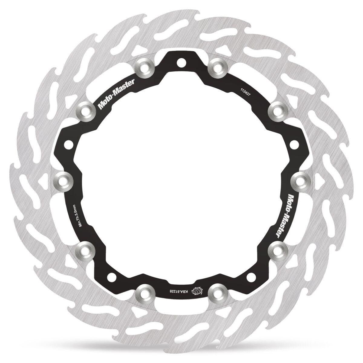 112437 - Moto Master Flame Series Brake Disc For KTM RC 125 2022-2024 Front Left