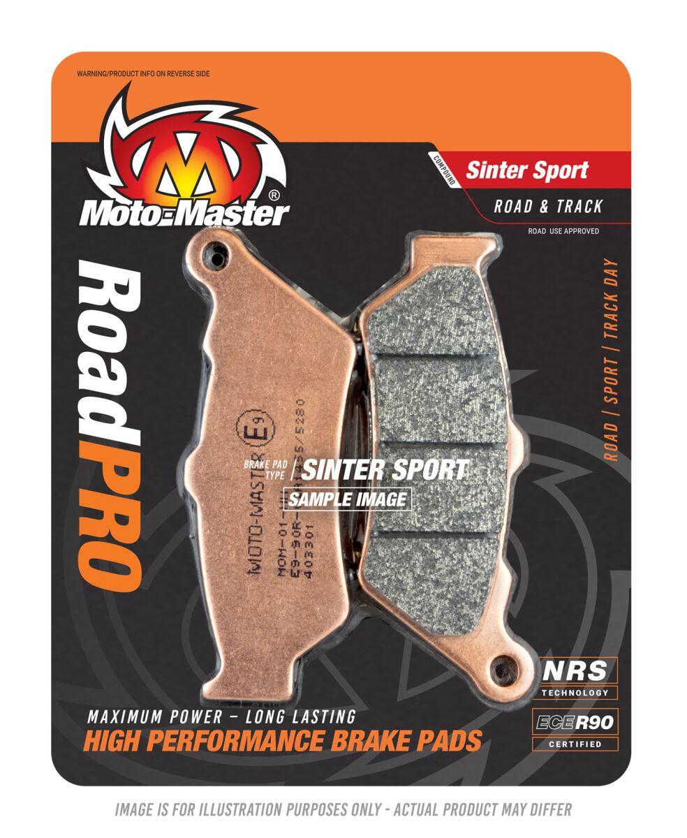 413705 - Moto Master RoadPro Sinter Sport Brake Pads For Kawasaki Eliminator 500 ABS 2024-2026 Front Left
