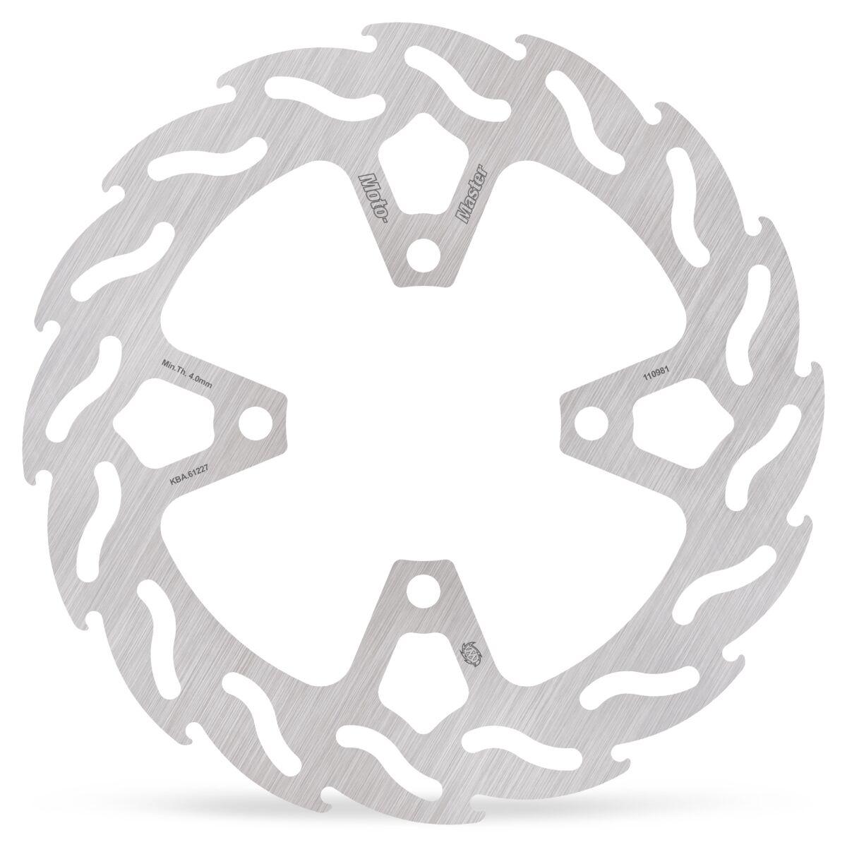 110981 - Moto Master Flame Fixed Brake Disc For Ducati Panigale V2 890 ABS 2025 Rear