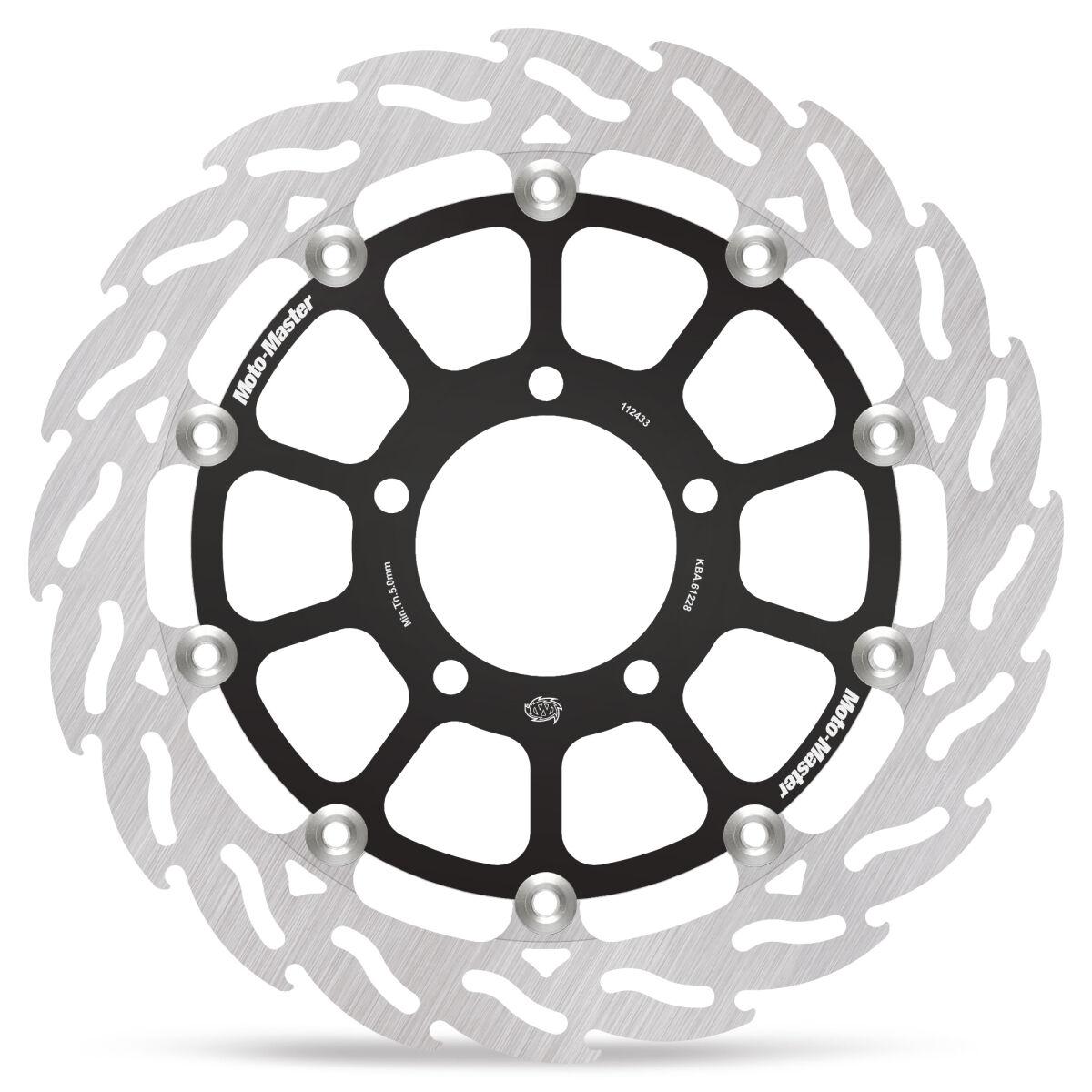112433 - Moto Master Flame Series Brake Disc For Kawasaki Z H2 1000 ABS 2020-2025 Front
