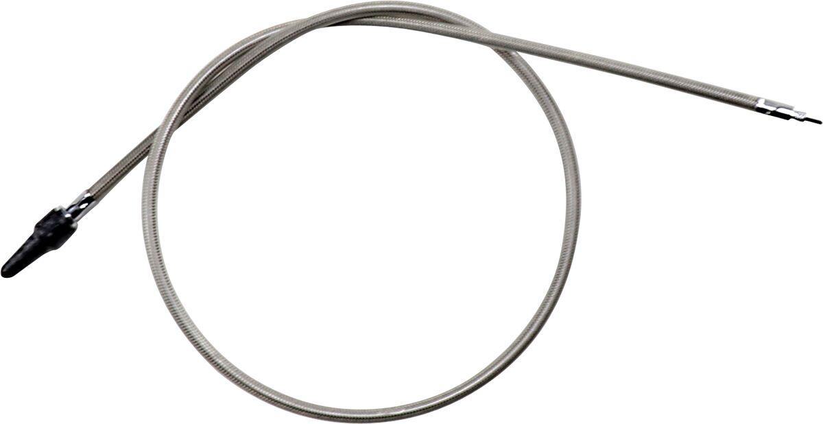 66-0133 - Motion Pro Armor Coat Braided Stainless Steel Speedometer Cable For Harley Davidson FLH 1340 1983