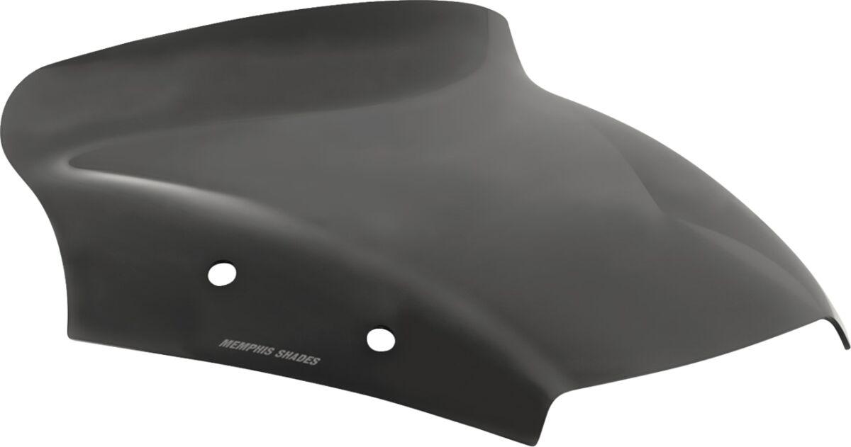 MEP88210 - Memphis Shades Spoiler Windshield 10 cm (4") - Dark Black Smoke