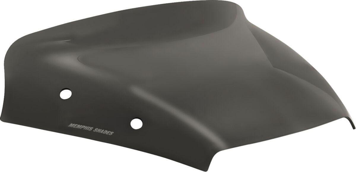 MEP88010 - Memphis Shades Spoiler Windshield 50 mm (2") - Dark Black Smoke