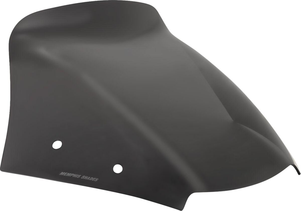 MEP88510 - Memphis Shades Spoiler Windshield 18 cm (7") - Dark Black Smoke