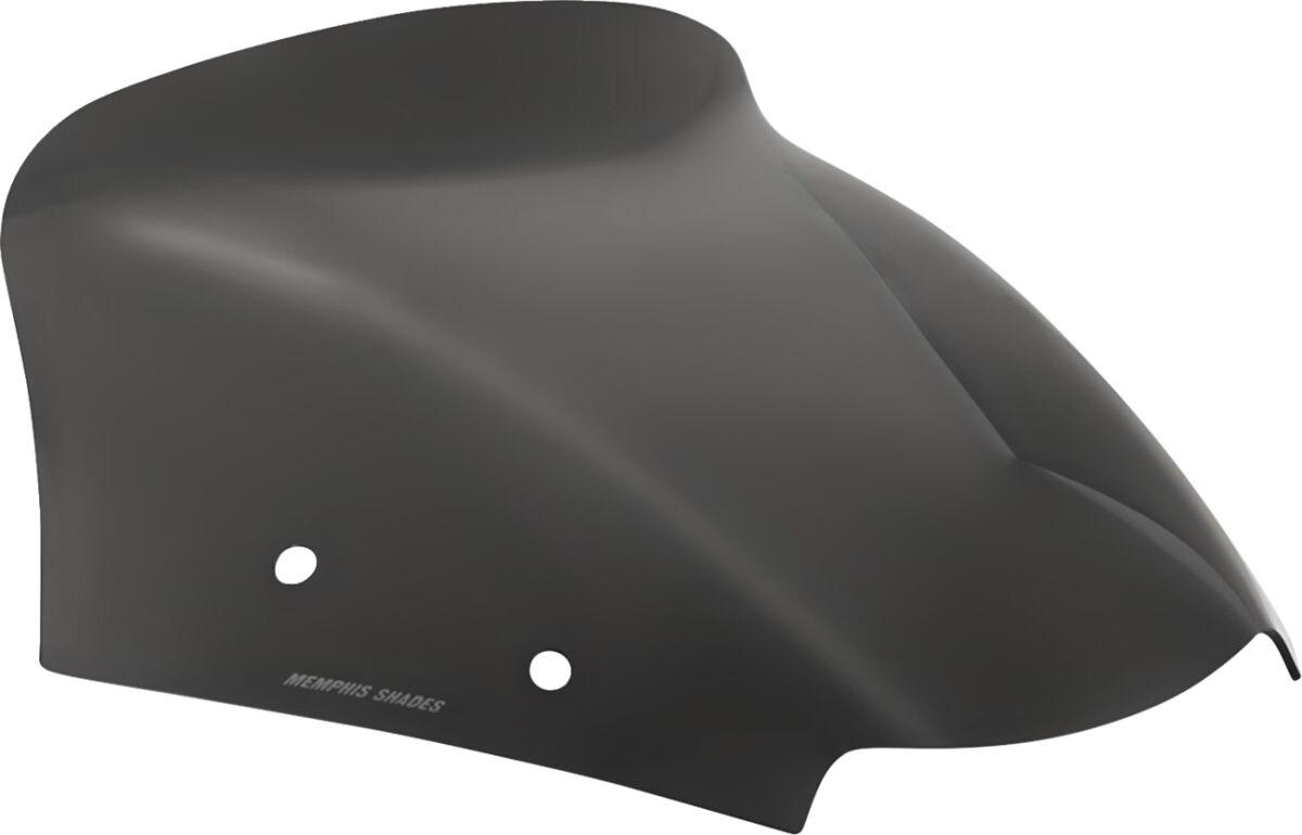 MEP88410 - Memphis Shades Spoiler Windshield 15 cm (6") - Dark Black Smoke